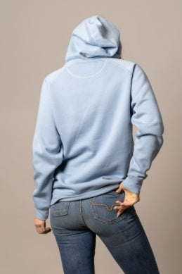 Ladies Kimes Ranch Outlier Hoodie - Carbon Blue