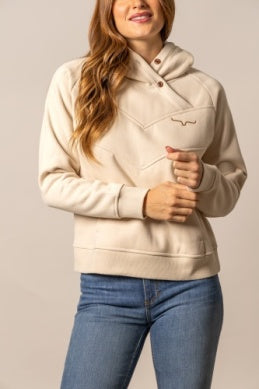 Ladies Kimes Ranch Ella Hoodie - Natural