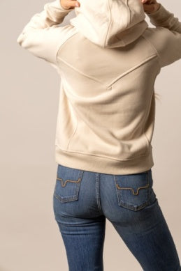 Ladies Kimes Ranch Ella Hoodie - Natural