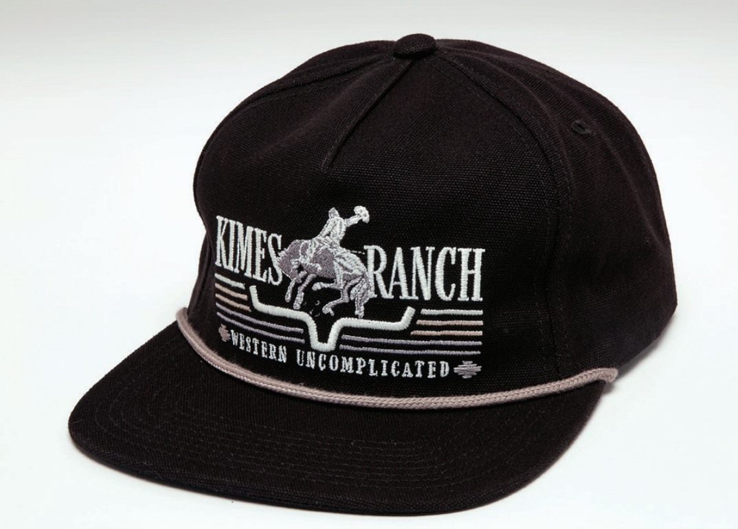 Kimes Ranch Asidero Black Ball Cap