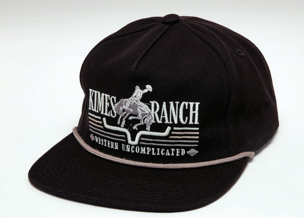 Kimes Ranch Asidero Black Ball Cap