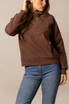 Ladies Kimes Ranch Ella Hoodie - Brown