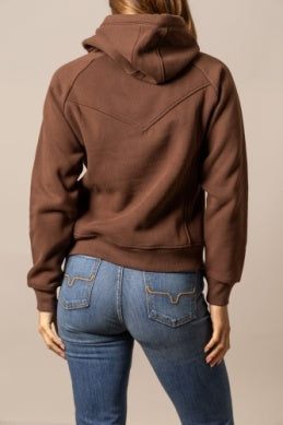 Ladies Kimes Ranch Ella Hoodie - Brown