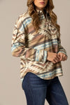 Ladies Kimes Ranch Judith Hoodie - Mocha