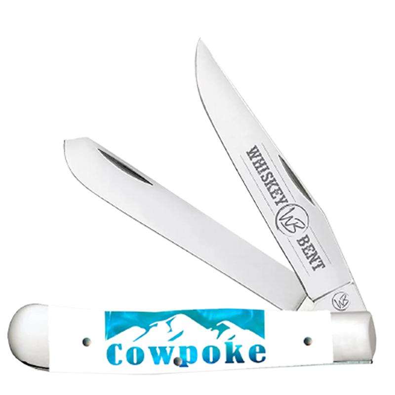 Whiskey bent Menthol Cowpoke Trapper Knife-WB11-100