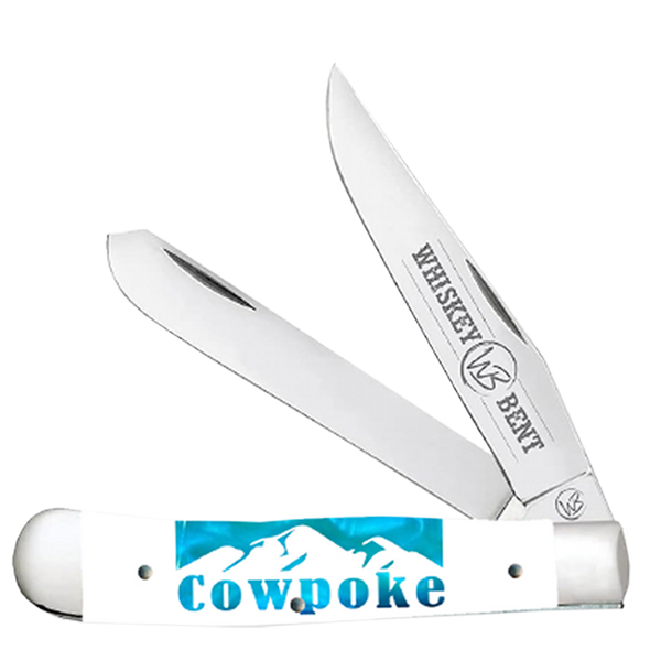 Whiskey bent Menthol Cowpoke Trapper Knife-WB11-100