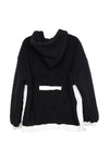 KatyDid Ladies Black Sherpa Fleece Pullover - KDC-PLVR-14_BLK