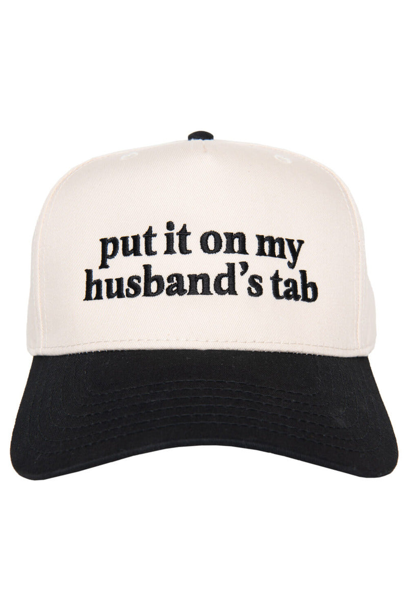 Katydid Put It On My Husbands Tab Vintage Trucker Hat