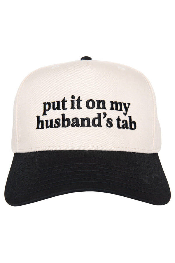 Katydid Put It On My Husbands Tab Vintage Trucker Hat