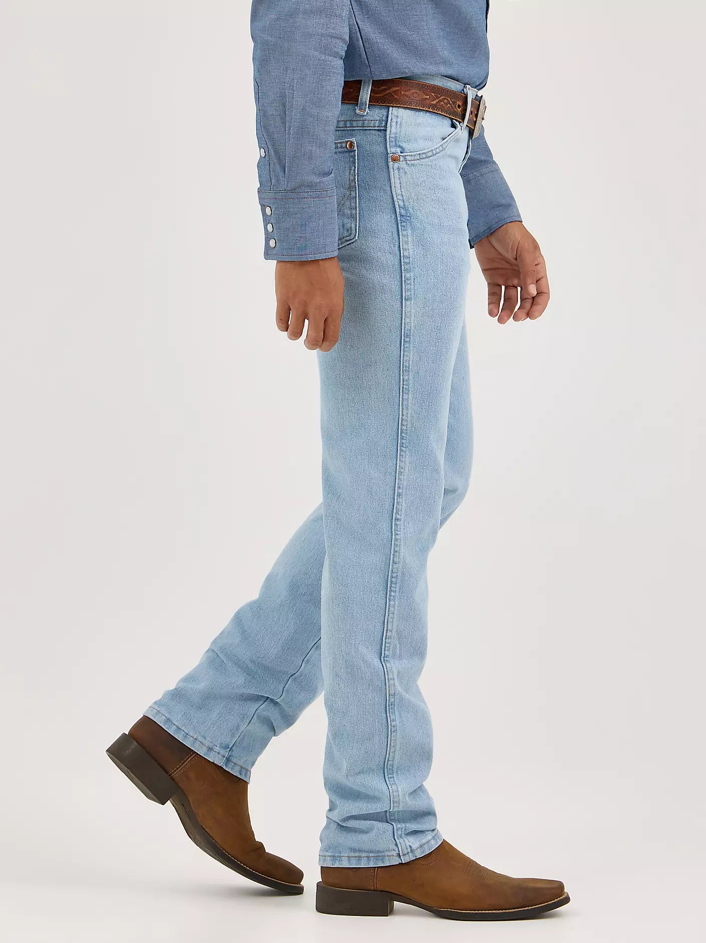 Wrangler Men's Cowboy Cut® Slim Fit - Bleach - 0936GBH