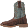 Dan Post Kids Lil Bisbee Leather Wide Square Toe Boots DPC3918