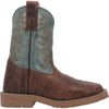 Dan Post Kids Lil Bisbee Leather Wide Square Toe Boots DPC3918