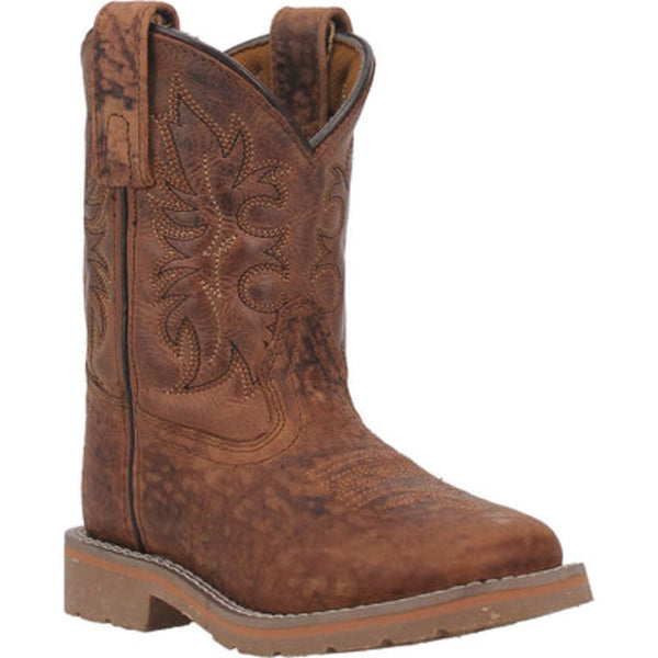Dan Post Kids Durant JR Leather Square Toe Boot DPC2926