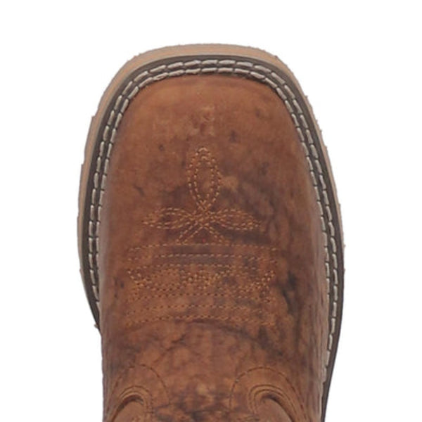 Dan Post Kids Durant JR Leather Square Toe Boot DPC2926
