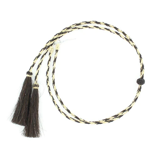 Twister 0296248 NATURAL HORSEHAIR BRAIDED STAMPEDE STRING