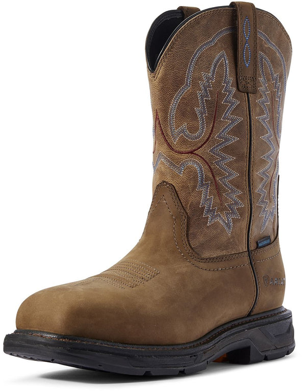 Ariat Men's WorkHog XT Soft Toe Waterproof Work Boot 10031474