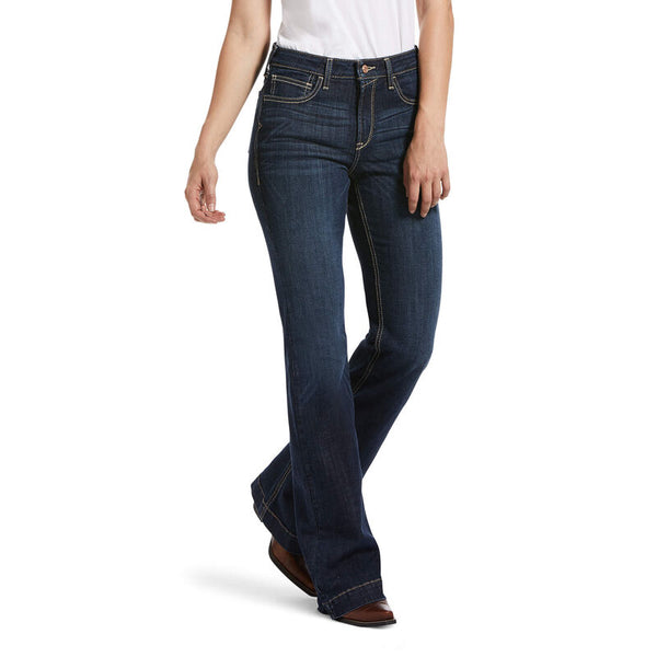 Ariat Ladies Ella Wide Rascal Trouser Jeans 10032550