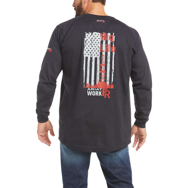 Ariat Men's Flame Resistant Air Rig Life Graphic T-Shirt 10035509