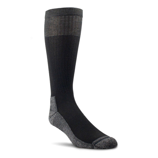 Mens Ariat VenTek Western Boot Socks Black 2 Pack Large AR2728-002