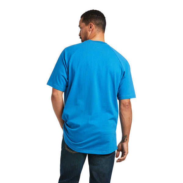 Ariat Rebar Cotton Strong T-Shirt - Deep Water 10039334