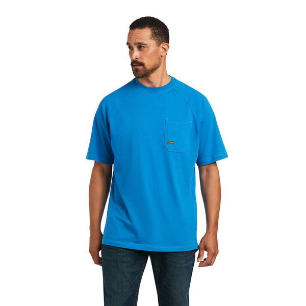 Ariat Rebar Cotton Strong T-Shirt - Deep Water 10039334