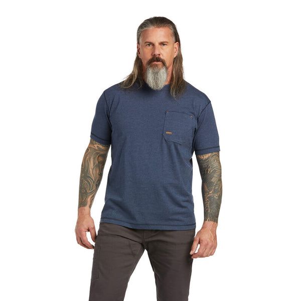 Ariat Men's Rebar Workman Short Sleeve Pocket T-Shirt 10039400