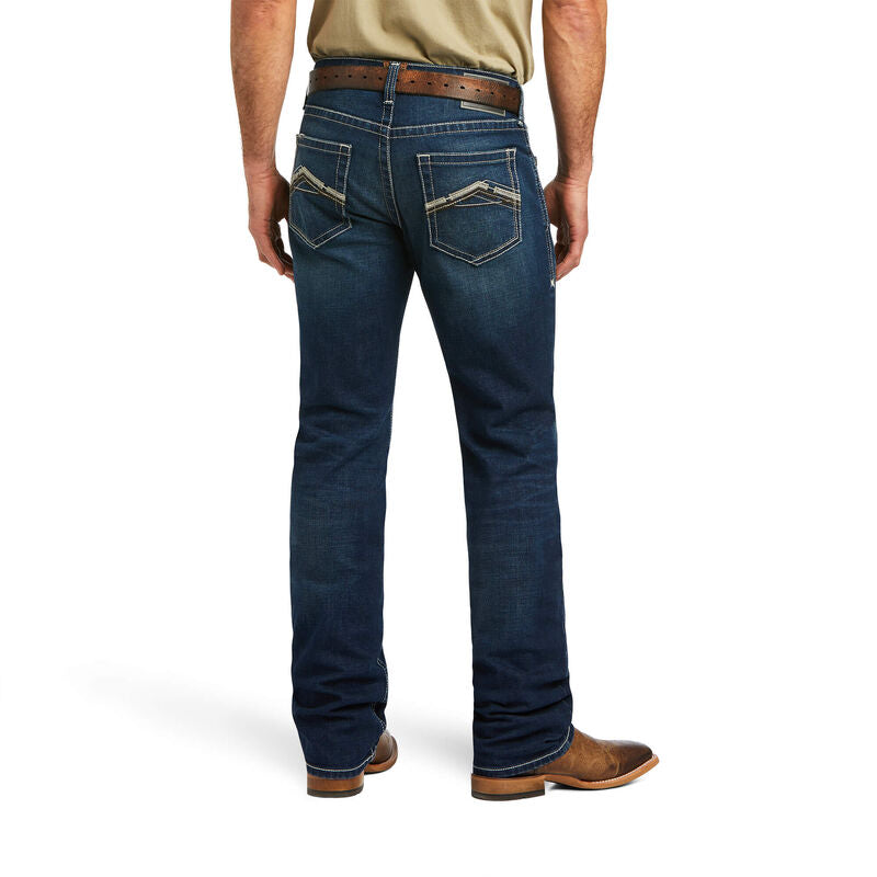 Ariat Men's M5 Straight Stretch Remming Stackable Straight Leg Jean 10040746