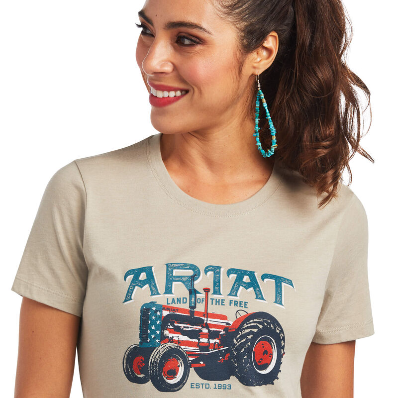 Ariat Ladies Tractor USA T-Shirt 10040958