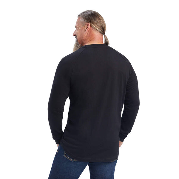 Ariat Men's Rebar Cotton Strong Long Sleeve Shirt 10041458