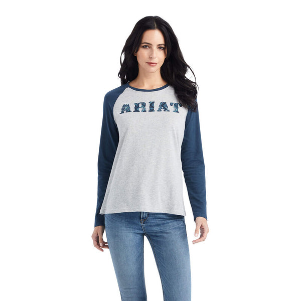 Ariat Ladies R.E.A.L. Ariat Baseball Shirt - 10042296