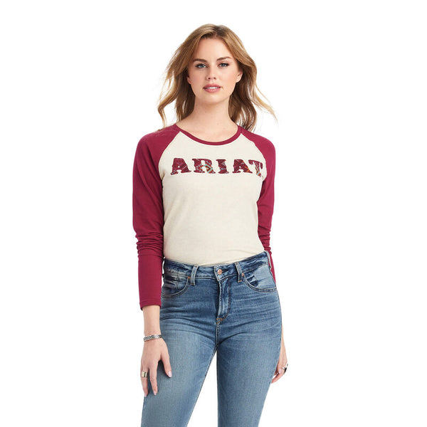 Ariat Ladies R.E.A.L. Baseball Shirt - 10042297