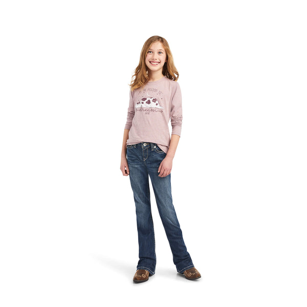 Ariat Girls R.E.A.L. Dreamin Mood Long Sleeve Shirt 10042298