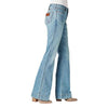 Wrangler Ladies Retro Green Emma Trouser Jeans 112321429