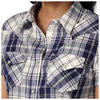 Wrangler Ladies Essential Short Sleeve Snap Shirt 112329351