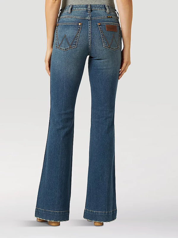 Wrangler Ladies Retro High Rise Trouser Jean- Shelby 11MPESY