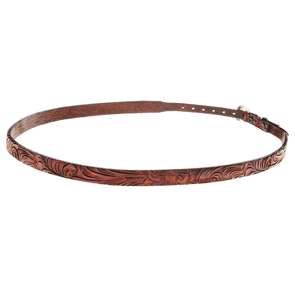 M&F Adult Floral Embossed Hatband 0201208
