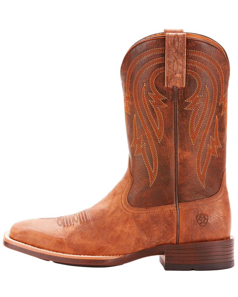 Ariat Men's Plano Bantomweight Performance Cowboy Boots Square Toe 10025168