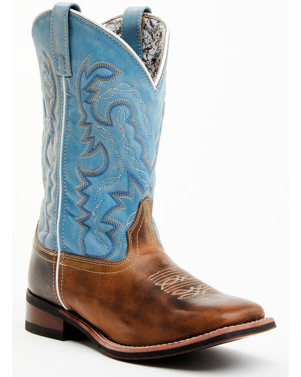 Ladies Laredo Darla Burnished Leather Western Boots  5895