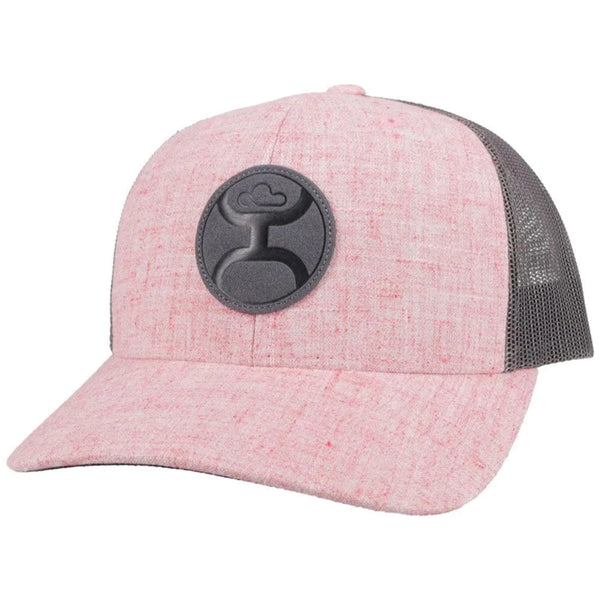 Hooey "Blush" Pink/Grey Adjustable Ball Cap