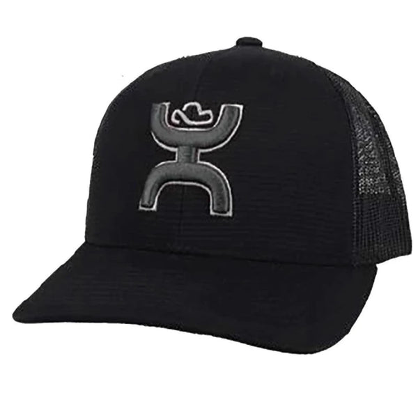 Hooey "Sterling" Black/Grey Adjustable Ball Cap