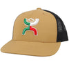 Hooey "Boquillas" Tan/Black Ball Cap 2118T-TNBK