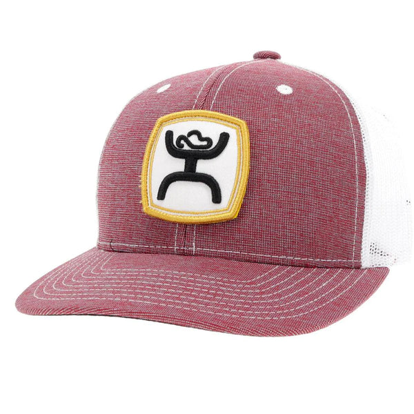 Hooey "Zenith" Burgundy/White 2124T-BUWH