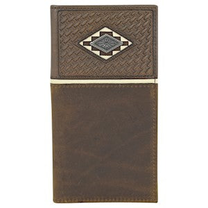 Justin Rodeo Wallet Tooling With Aztec Concho 22125767W8