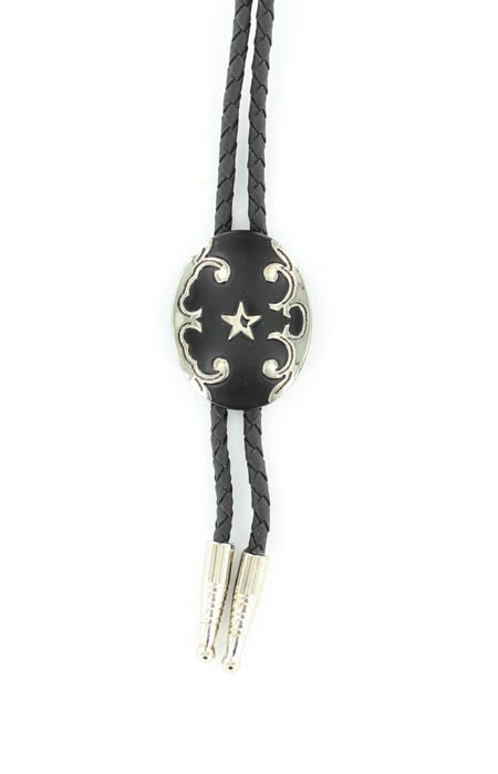 M & F Western Men's Star Bolo Tie Assorted One Size 22744