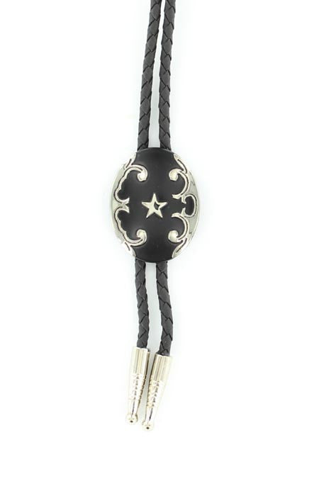 M & F Western Men's Star Bolo Tie Assorted One Size