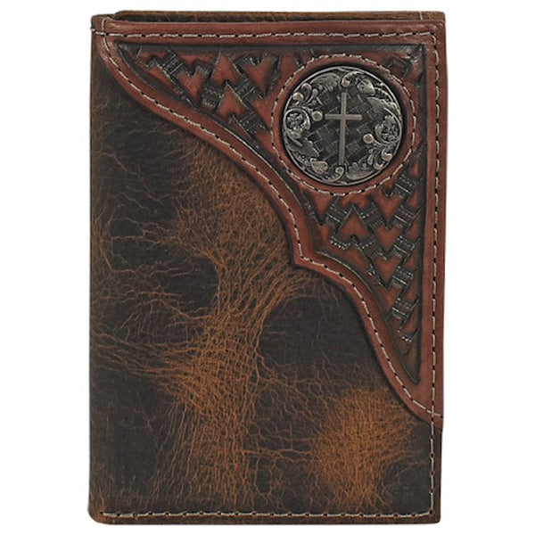 Justin Mens Trifold Wallet 23093765W5
