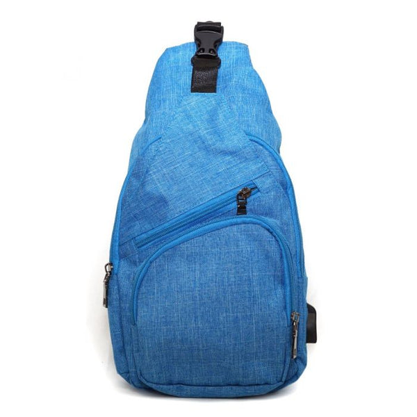 NuPouch Anti-theft Daypack-Light Blue - Large