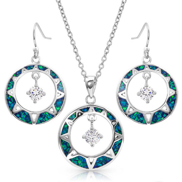 Montana Silversmith Stay True Opal Jewelry Set JS4129