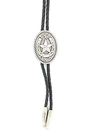 M & F Western Men's Oval Horseshoe And Star Bolo 22820
