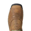 Ariat Men's Rebar Flex Western H2O Rye Brown & Green Composite Toe Boots 10021486